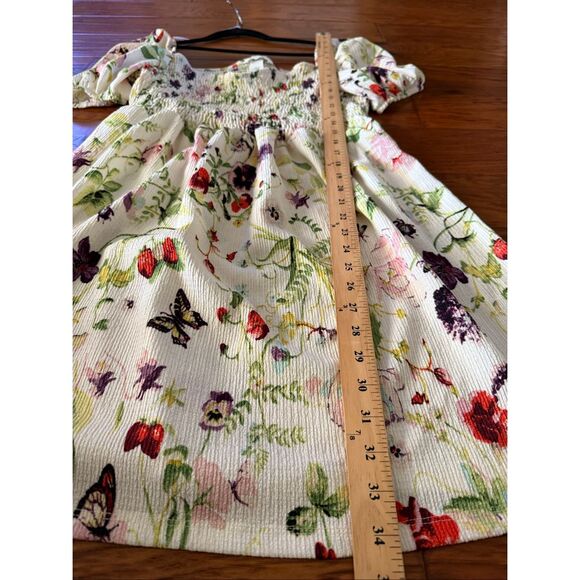 NWT H&M Puff-Skeeve Textured Jersey Dress SZ XXL - Picture 7 of 12